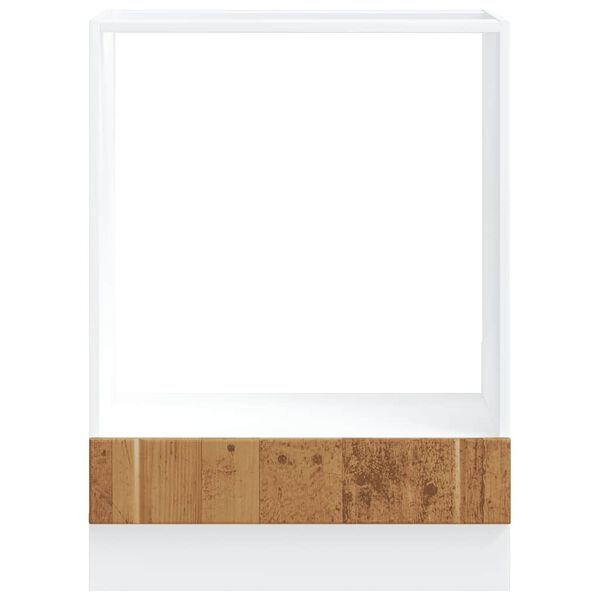 vidaXL Szafka piekarnikowa &bdquo;Lucca&rdquo; Stare drewno Drewno klejone