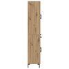 vidaXL Highboard 2 pcs Dąb rzemieślniczy Materiał drewnopochodny