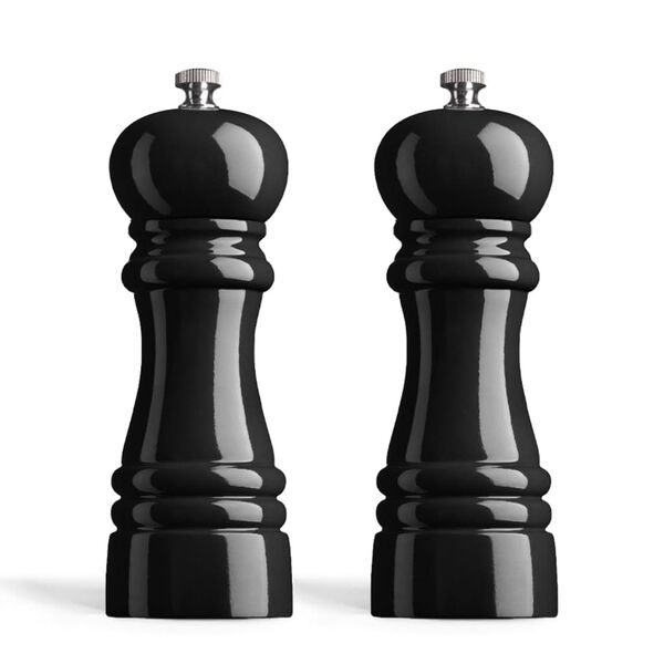 Amefa Młynki do pieprzu i soli, 15 cm, 2 szt., czarne