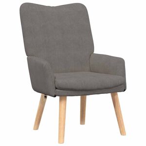vidaXL fotel Jasnoszary 63 x 67 x 94 cm tkanina