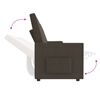 vidaXL 4-os. fotel rozkładany, uchwyty na napoje, brązowy, tkanina