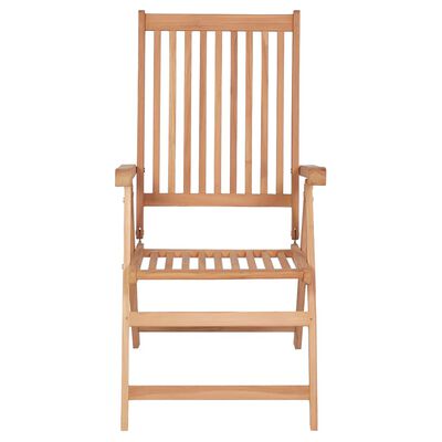 vidaXL Rozkładane krzesła ogrodowe, 6 szt., lite drewno tekowe