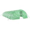 vidaXL Szklarnia ze stalową ramą, zielona, 60 m&sup2;, 12x5x2,3 m