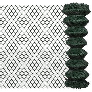 vidaXL Siatka ogrodzeniowa, stal, 1,25x25 m