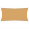 vidaXL Żagiel przeciwsłoneczny, 160 g/m&sup2;, piaskowy, 2,5x4,5 m, HDPE