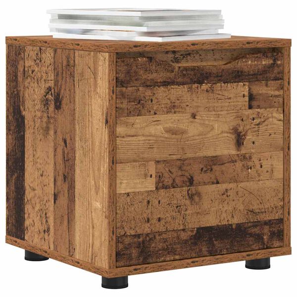 vidaXL Szafka Łazienkowa Stare drewno 40,5 x 40 x 44 cm