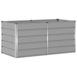 vidaXL Donica Jasnoszary 160 x 80 x 75 cm Stal