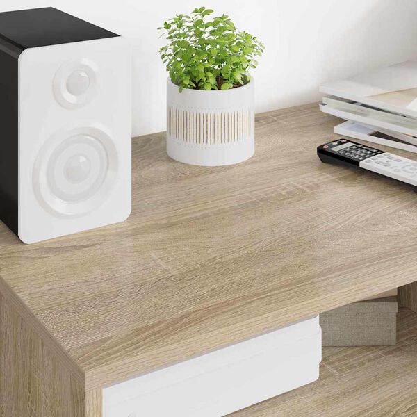 vidaXL Szafka pod telewizor z szufladą Dąb Sonoma 100 x 48 x 43 cm