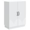 vidaXL Bufet Biały 66 x 34,5 x 87 cm Drewno inżynieryjne
