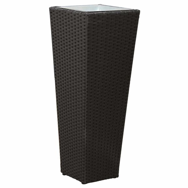 vidaXL Zestaw na świeżym powietrzu 3 pcs Czarny Metal