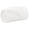 vidaXL Koce narzutowe 6 pcs Biały 130 x 150 cm Polar