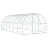 vidaXL Kurnik srebrny 600 x 300 x 200 cm Stal ocynkowana