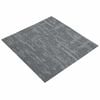 vidaXL Płytka dywanowa Betonowy szary 50 x 50 cm 20 szt. PP i bitum