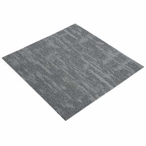 vidaXL Płytka dywanowa Betonowy szary 50 x 50 cm 20 szt. PP i bitum