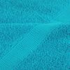 vidaXL Ręczniki premium SOLUND 10 szt. turkusowe 100x200 cm, 600 g/cm&sup2;