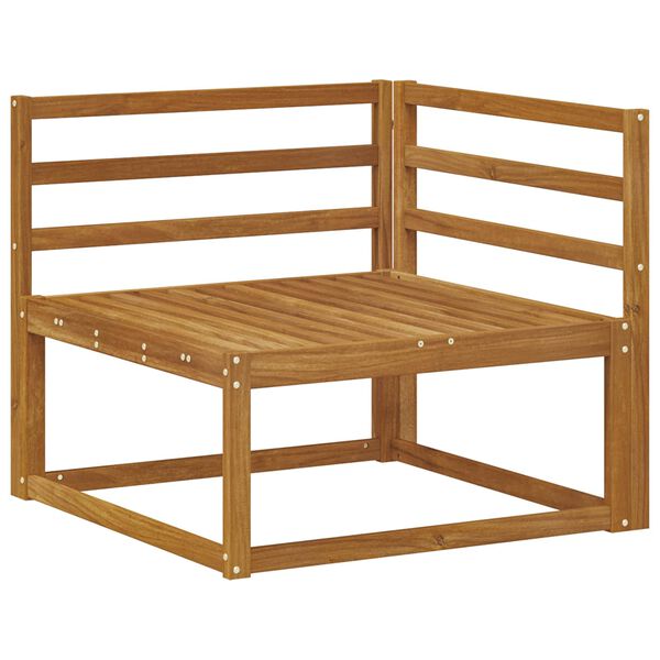 vidaXL Zestaw sof na zewnątrz 10 pcs Naturalny Lite Drewno Akacji