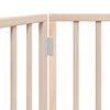 vidaXL Bramka dla psa składana 2 panele 160 cm drewno topolowe