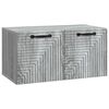 vidaXL Szafka RTV montowana na ścianie Szary Sonoma 59,5 x 31 x 30 cm