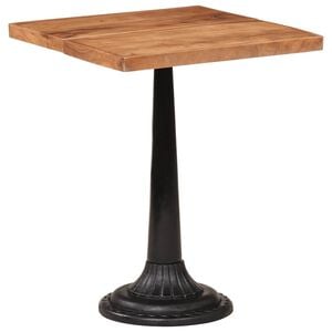 vidaXL Stolik bistro, 60x60x76 cm, lite drewno akacjowe