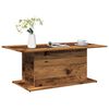 vidaXL Stolik kawowy, stare drewno, 102x55,5x40 cm