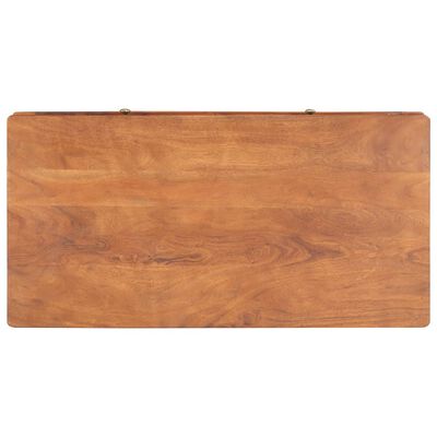 vidaXL Stolik kawowy, 100x50x41 cm, lite drewno akacjowe