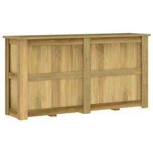 vidaXL Podniesiona donica, 196x50x100 cm, impregnowane drewno sosnowe