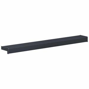 vidaXL Parapet okienny Antracytowy z rysunkiem drewna 60 x 15 x 4,5 cm