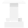 vidaXL Stolik końcowy Biały 35,5 x 35 x 40 cm Materiał drewnopochodny