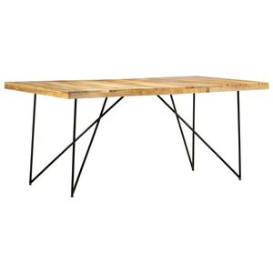 vidaXL St&oacute;ł jadalniany, 180 x 90 x 76 cm, lite drewno mango