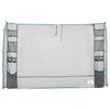 vidaXL Wiszący organizer do namiotu Szary i Niebieski 320 x 182 cm