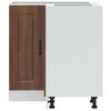 vidaXL Narożna szafka kuchenna dolna, Kalmar, brązowy dąb
