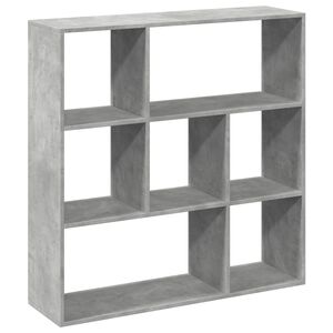 vidaXL Regał przegroda, szarość betonu, 102x29x103,5 cm