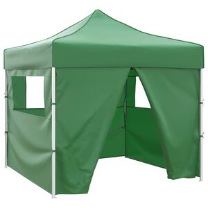 vidaXL Namiot Imprezowy Zielony 291 x 291 x 315 cm Materiał Oxford