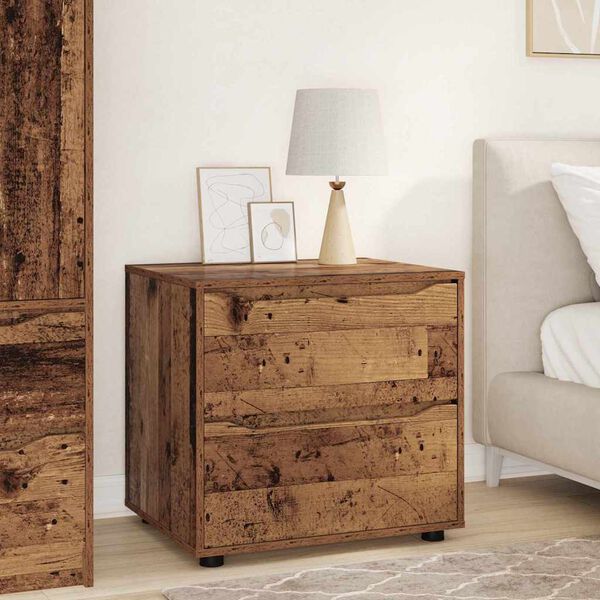 vidaXL Szafka do przechowywania Stare drewno 60 x 48 x 57 cm