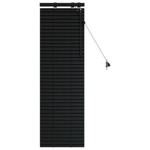 vidaXL Żaluzja wenecka Czarny 40 x 130 cm 35 mm