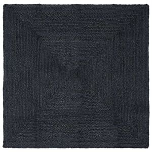 vidaXL Dywan strefowy ciemnoszary 160 x 160 cm Juta