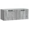 vidaXL Szafka RTV montowana na ścianie Szary Sonoma 78,5 x 31 x 30 cm