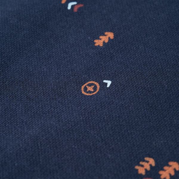 Bluza dziecięca, granatowy melanż, 92