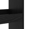 vidaXL St&oacute;ł barowy Czarny Dąb 60 x 60 x 100 cm Materiał drewnopochodny