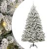 vidaXL Sztuczna choinka 240 cm 300 LED Ciepła biel PVC i stal