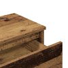 vidaXL Szafka nocna Stare drewno 40x30x39 cm Drewno klejone