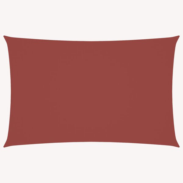 vidaXL Prostokątny żagiel ogrodowy, tkanina Oxford, 5x8 m, terakota