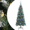 vidaXL Sztuczna choinka zielony 150 cm PVC, plastik i stal