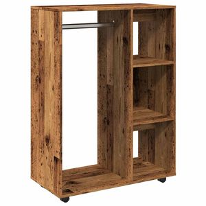 vidaXL Szafka, stare drewno, 80x40x110 cm, materiał drewnopochodny