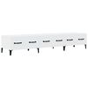 vidaXL Szafka pod TV, biała, 150x34,5x30 cm, materiał drewnopochodny