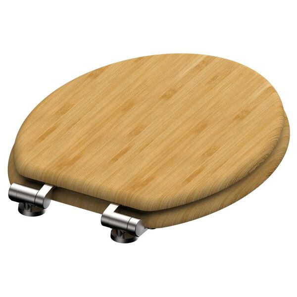 SCH&Uuml;TTE Deska sedesowa wolnoopadająca NATURAL BAMBOO