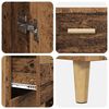 vidaXL Highboard z szufladą Stare drewno 69,5 x 34 x 180 cm