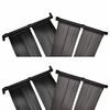 vidaXL Panele solarne do podgrzewania basenu, 4 szt., 80x620 cm