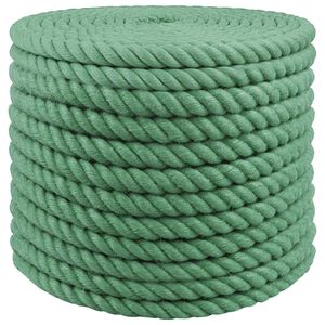 vidaXL Lina Jutowa 20 mm zielony 100% juta Tossa