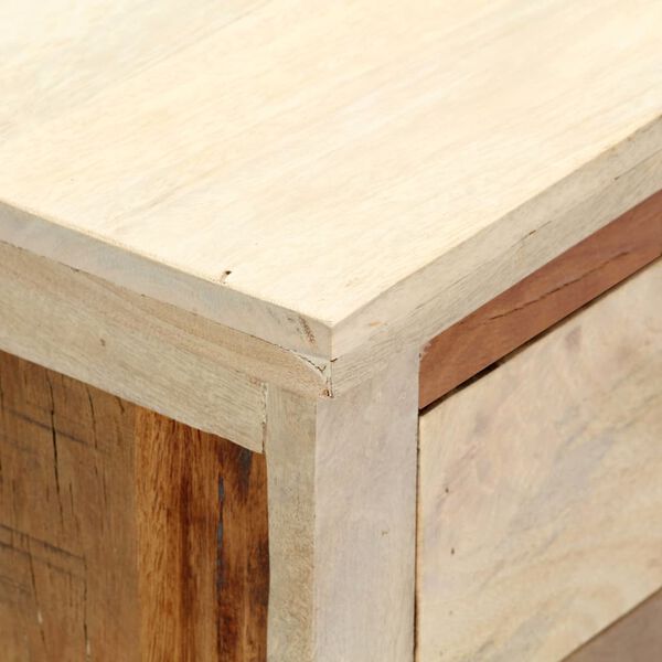 vidaXL Szafka boczna, 60x30x75 cm, lite drewno odzyskane